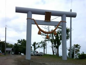 豊足神社　鳥居